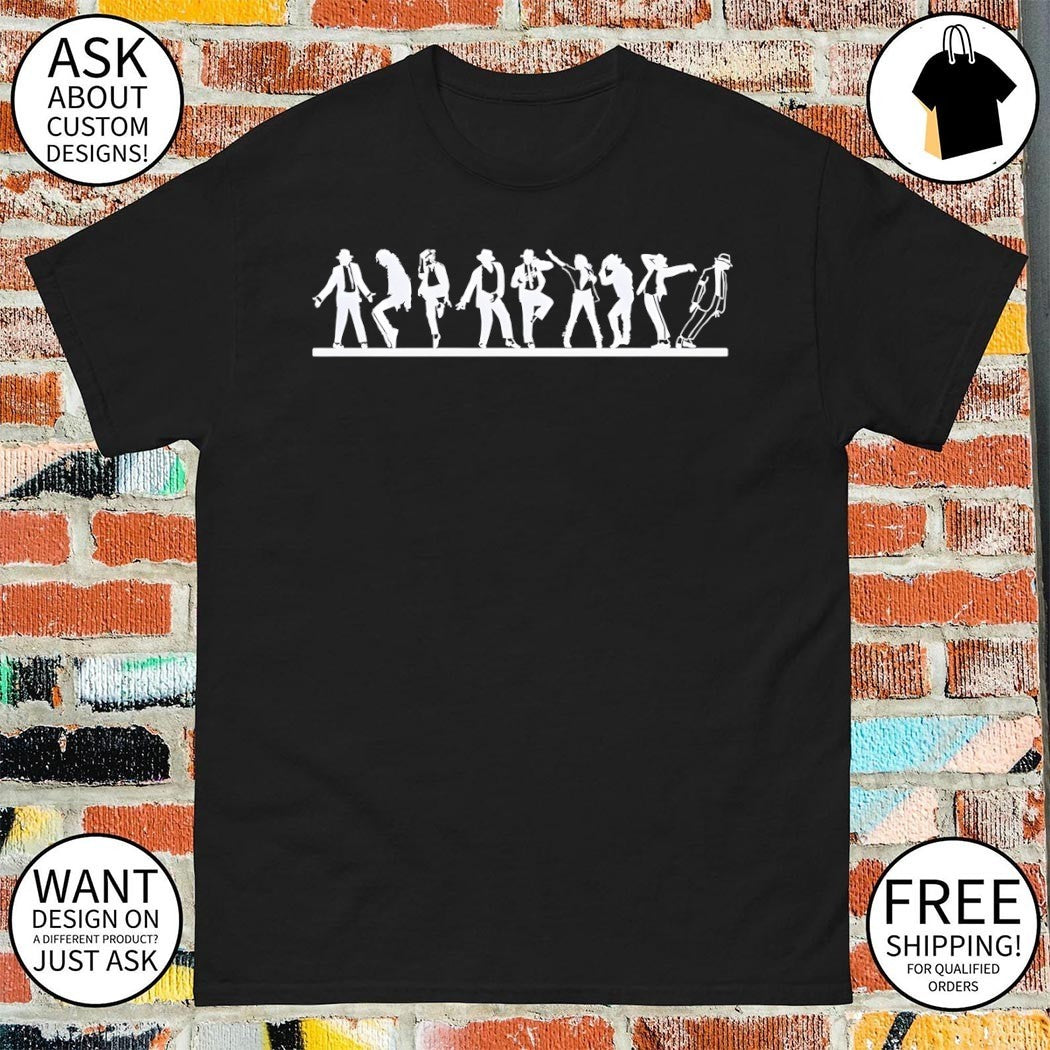 MJ Dance Evolution Music Lover shirt