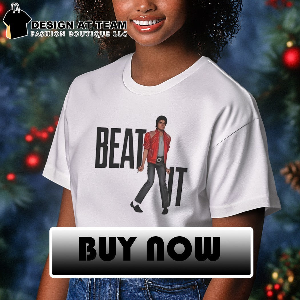 MJ Michael Beat It King of Pop Music vintage shirt