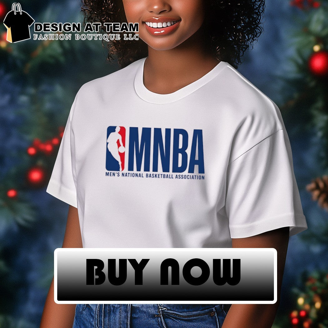 MNBA Basketball Men’s National Basketball Association logo shirt