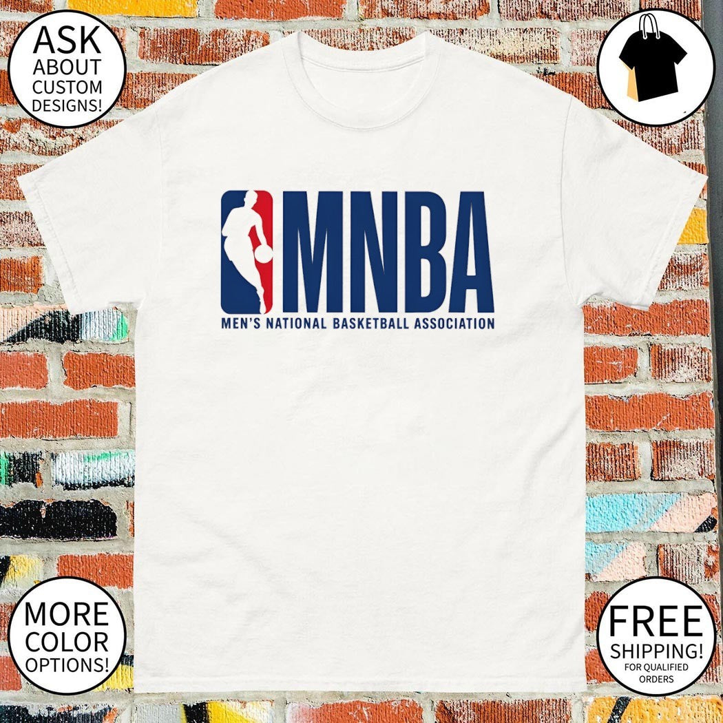 MNBA Basketball Men’s National Basketball Association logo shirt