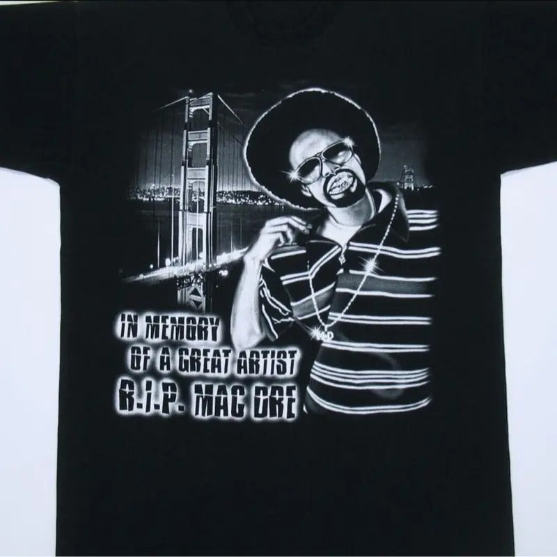 Maacc Drre Mem0riiial T Shirt Rap Tee - Classic Cotton Fabric Menswear