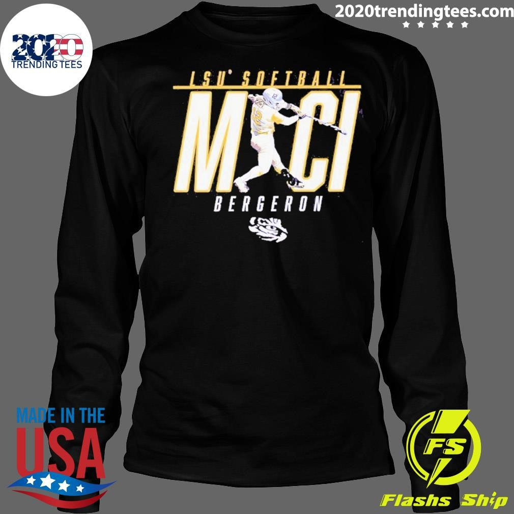 Maci Bergeron Lsu Tigers Softball Player Graphic Shirt