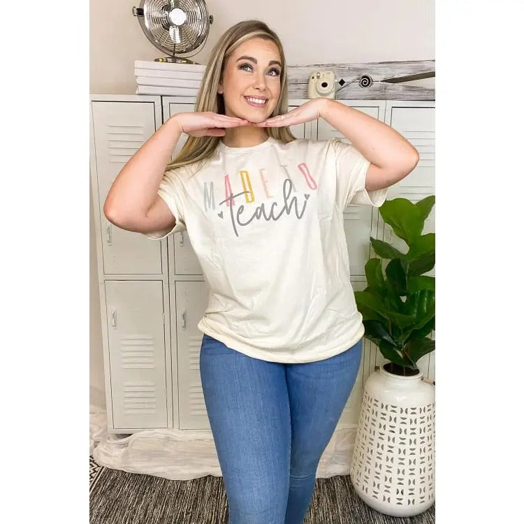 Made to Teach T-Shirt Hoodie Sweatshirt | PrintMintTees.com