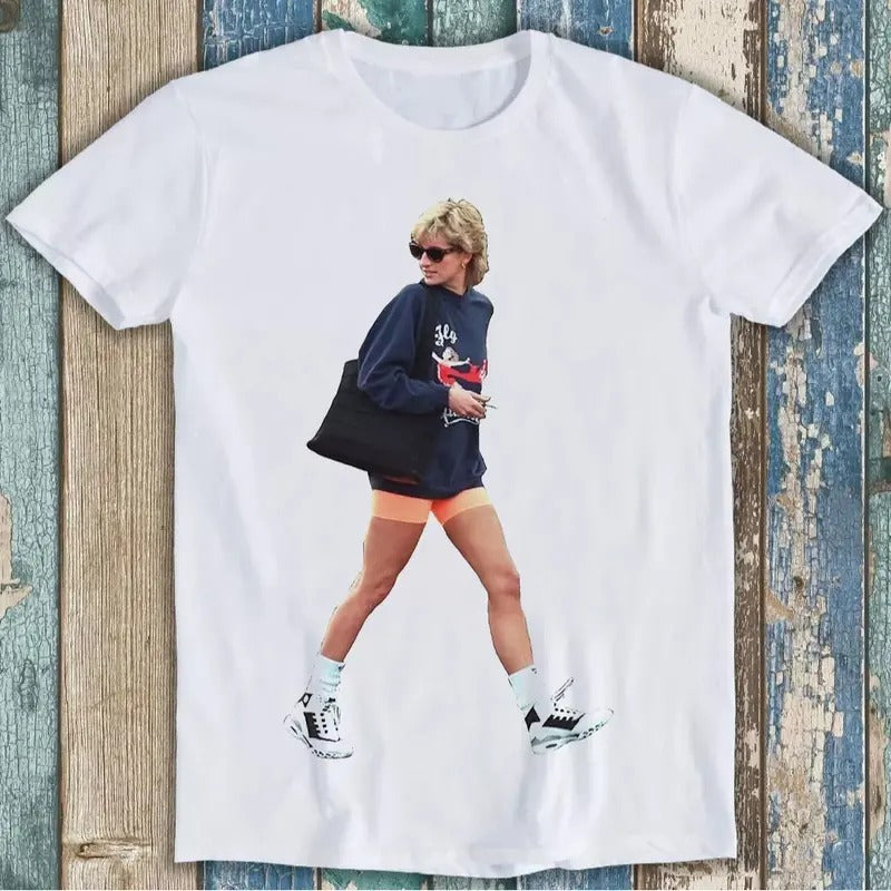 Magazine Princess Diana Streetwear Vintage TV Funny Meme Gift Tee TShirt Cotton Unisex Shirt Hoodie Sweatshirt