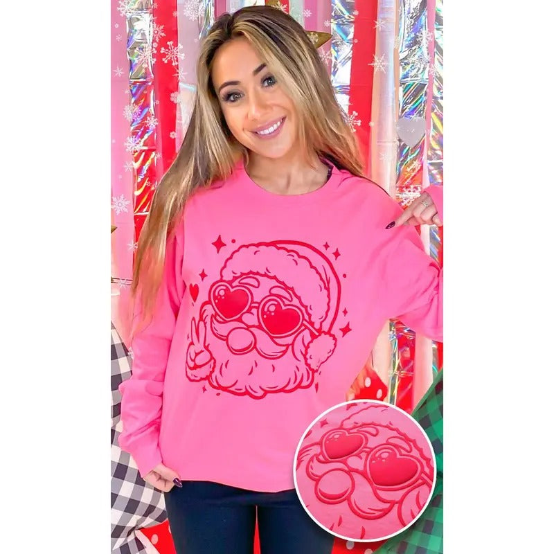 Magic Puff Bubble Gum Christmas Santa Graphic Sweatshirt Shirt Hoodie | PrintMintTees.com
