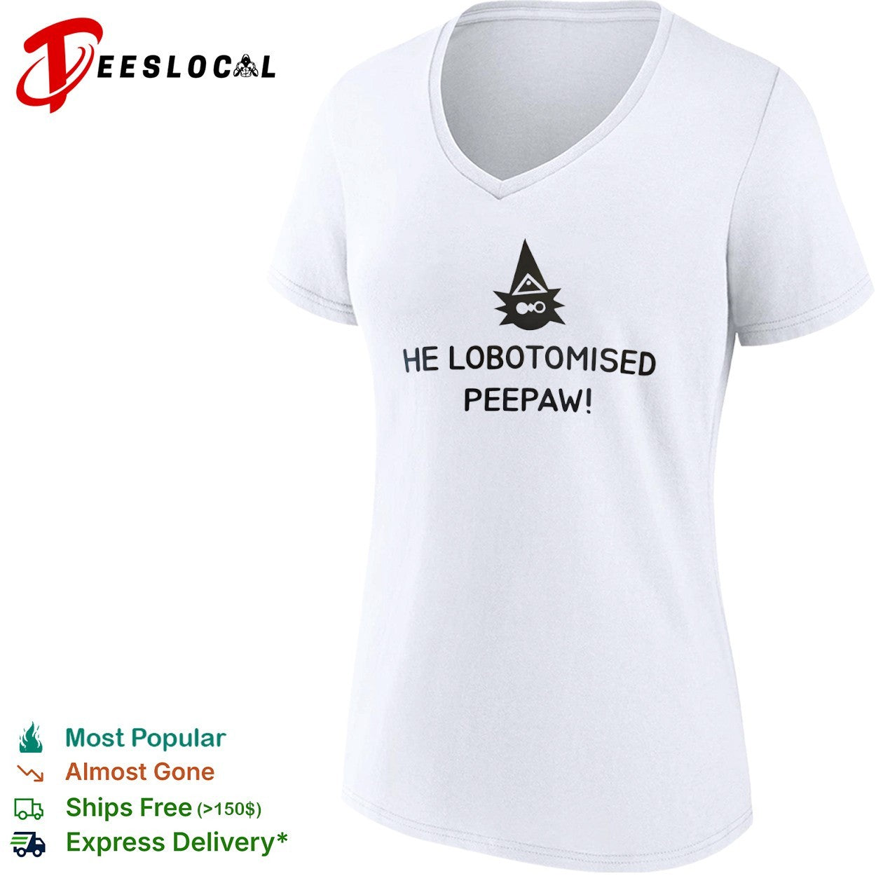 Magnificus Inscryption gaming meme he lobotomised Peepaw wizard face shirt