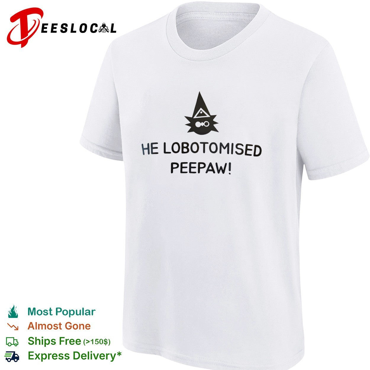Magnificus Inscryption gaming meme he lobotomised Peepaw wizard face shirt