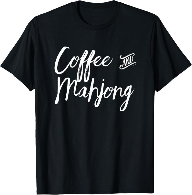 Mahjong Players Mahjongg Coffee Lovers T-Shirt Hoodie Sweatshirt | PrintMintTees.com