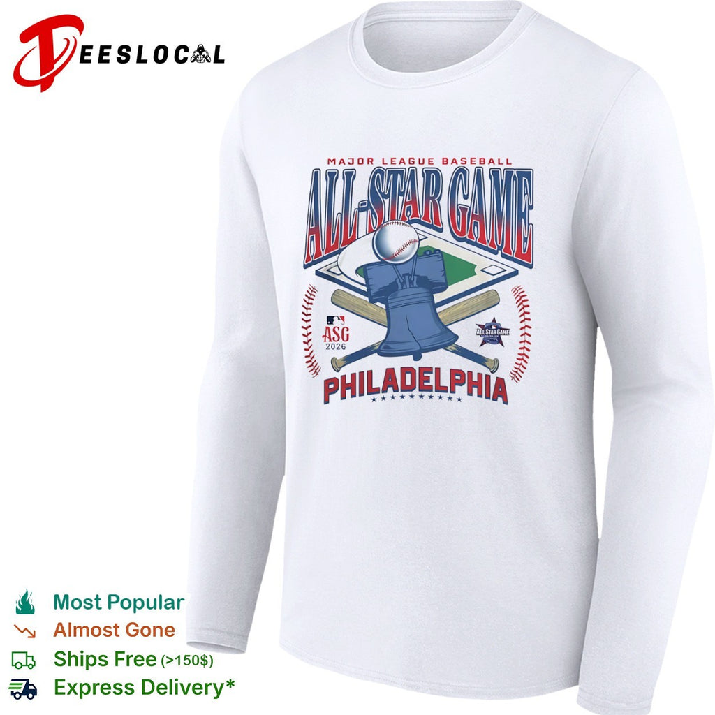 Major League Baseball All Star Game 2026 Philadelphia Liberty Bell Baseball shirt