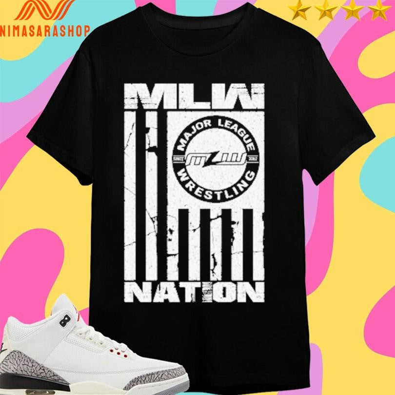Major League Wrestling MLW Nation Shirts