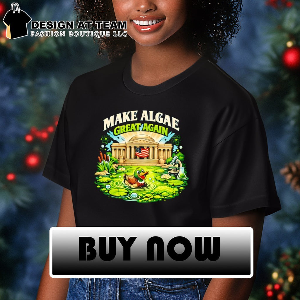 Make Algae Great Again Lincoln Reflecting Pool Midterm Environmental Science shirt