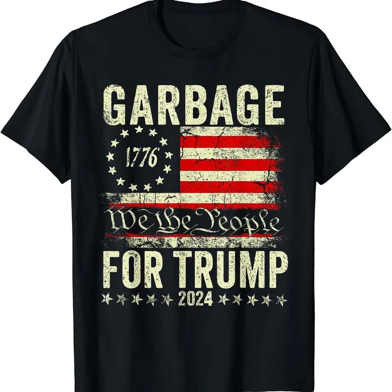 Make Garbage Great Again | Garbage For Trump 2024 T-Shirt Hoodie Sweatshirt | PrintMintTees.com