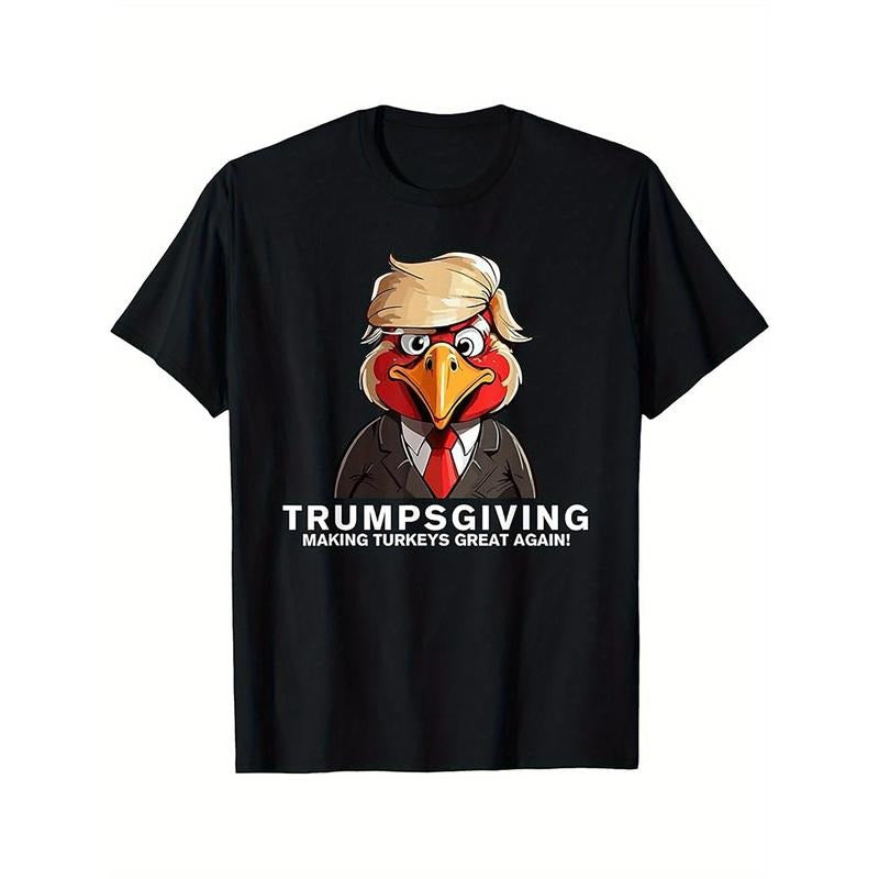 Make Turkeys Great Again Trump Thanksgiving 2024 T-Shirt made in usa Hoodie Sweatshirt | PrintMintTees.com