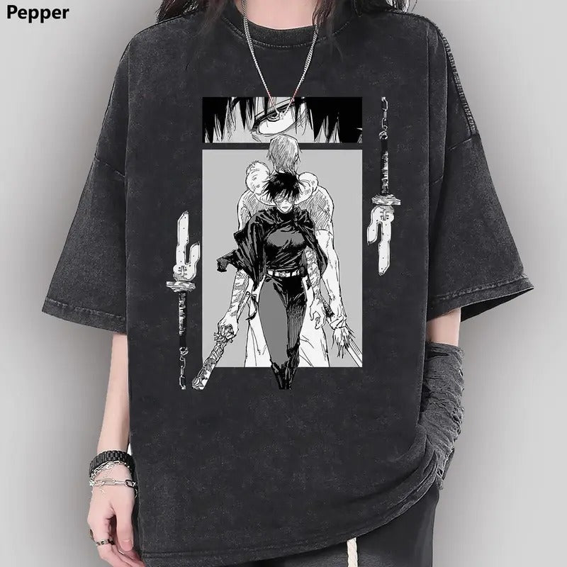 Maki Zenin Shirt, Maki Anime Shirt, Zenin Shirt,Anime Manga Shirt Top Womenswear Hoodie Sweatshirt | PrintMintTees.com