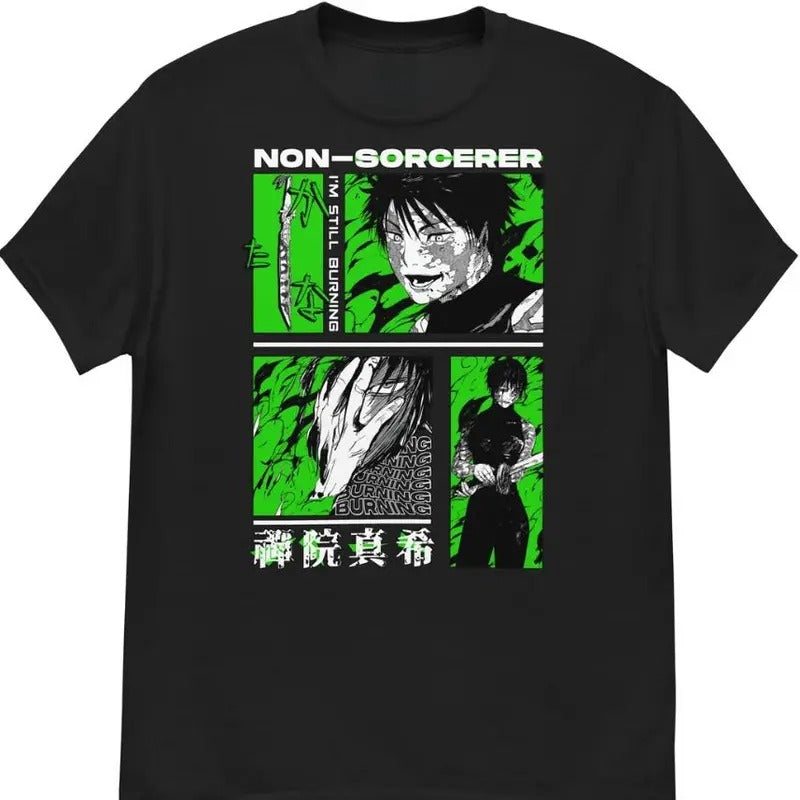 Maki Zenin Tee Menswear Top Streetwear Tshirt Crewneck Sweatshirt, Hoodie, Comfort Colors | PrintMintTees.com