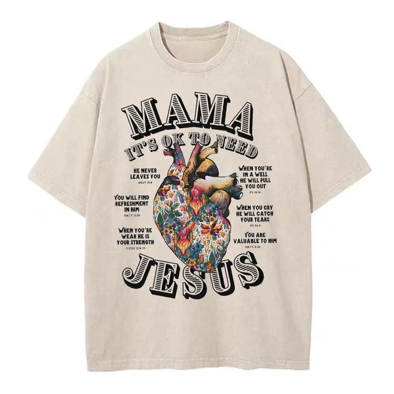 Mama Is Ok Need Jesus Christian T-Shirts, Hoodie, Sweatshirt