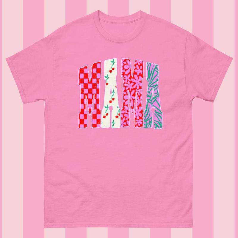 Mama Retro Gildan Shirt - Gildanshirt, Halloween T-Shirt, DTG printed, Trendy preppy style, Unisex garment-dyed...