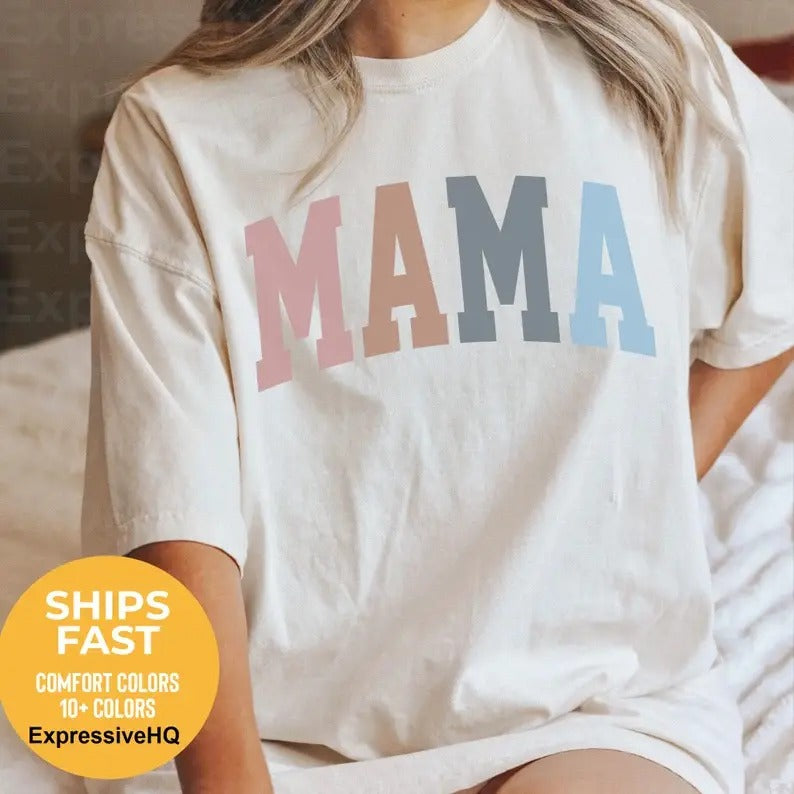 Mama Shirt For Mothers Day Gift From Daughter Sweatshirt, Hoodie, T-Shirt | PrintMintTees.com