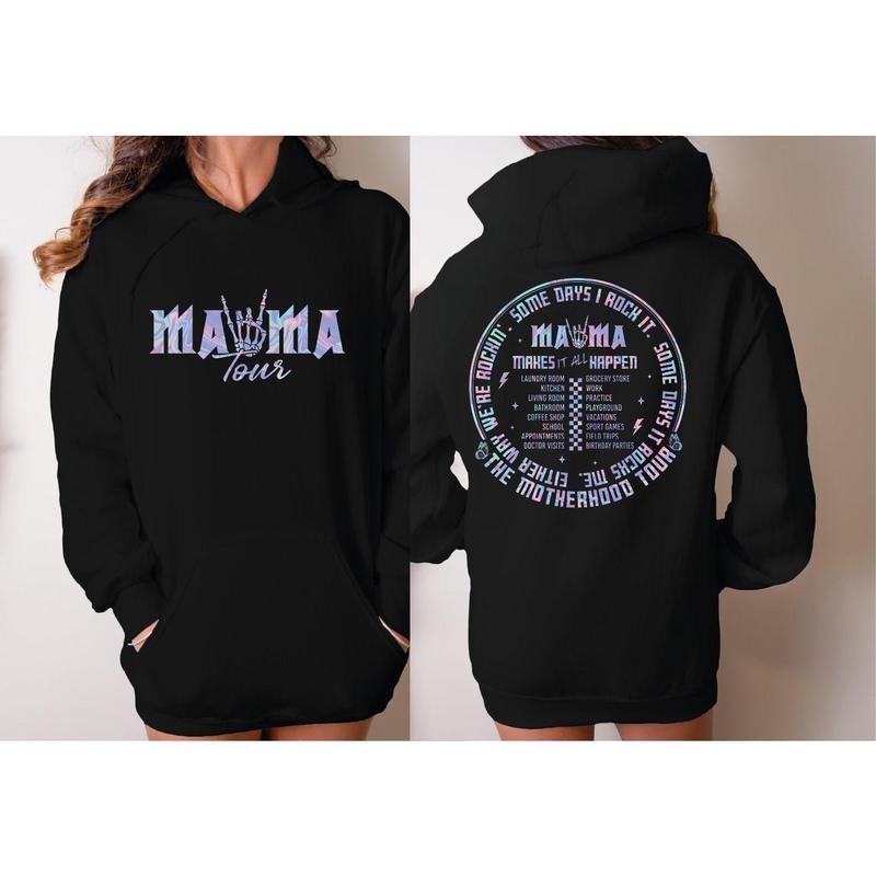 Mama Tour Sweatshirt, Some Days I Rock It Sweater, Motherhood Mama Tour Hoodie, Mother Day Sweatshirt, Tired As a Mother...