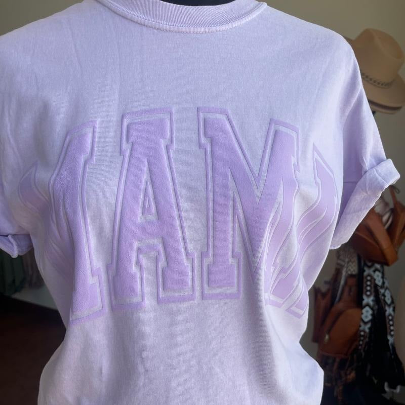 Mama t-shirt Lilac Crew Neck Hoodie, Sweatshirt | PrintMintTees.com