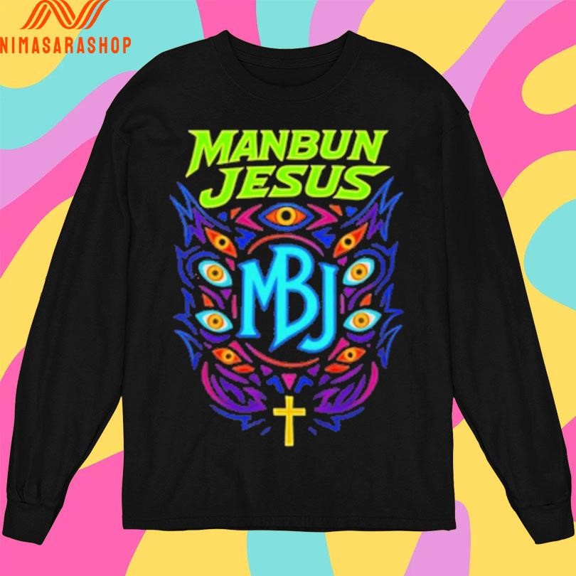 Manbun Jesus Third Eye Shirts