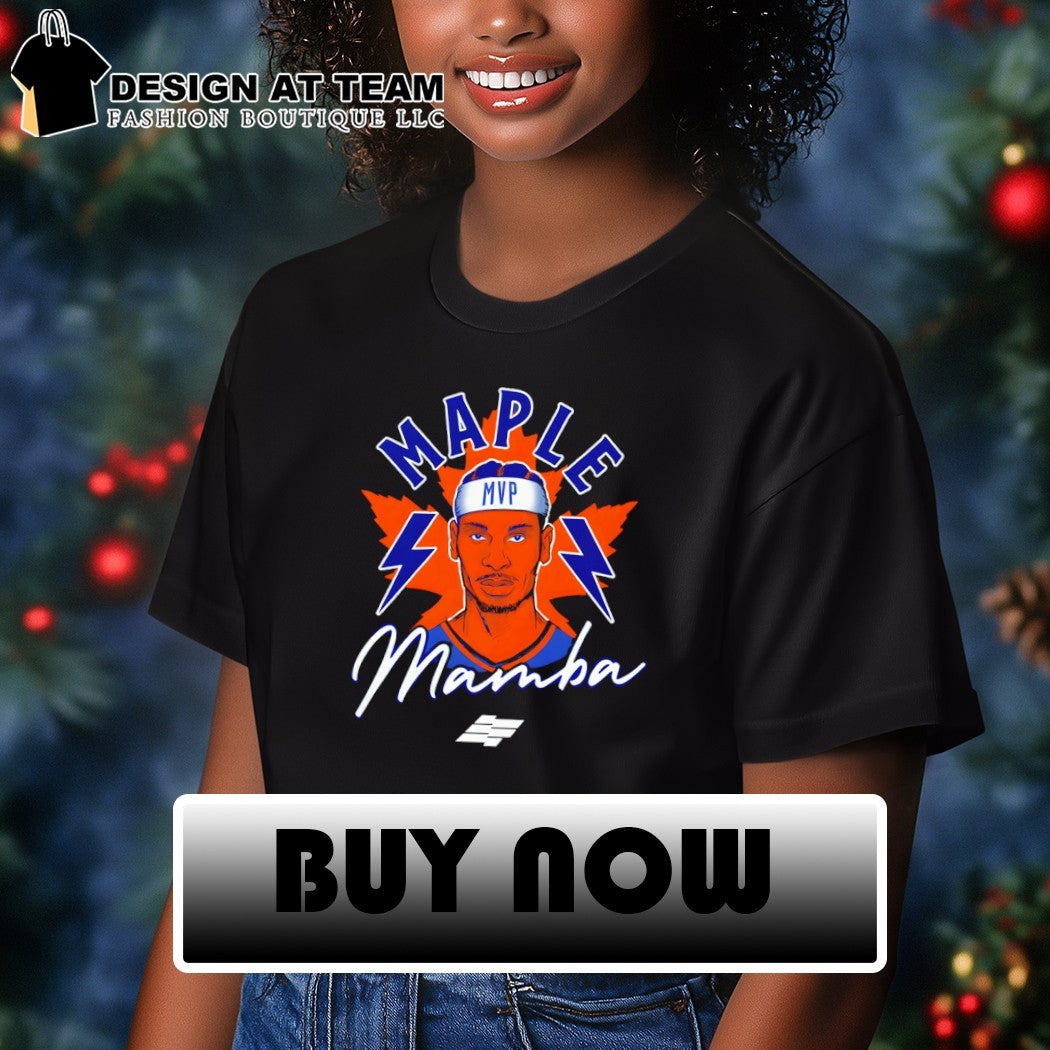Maple Mamba Shai Gilgeous-Alexander Oklahoma City Thunder BAsketball NBA 2026 shirt