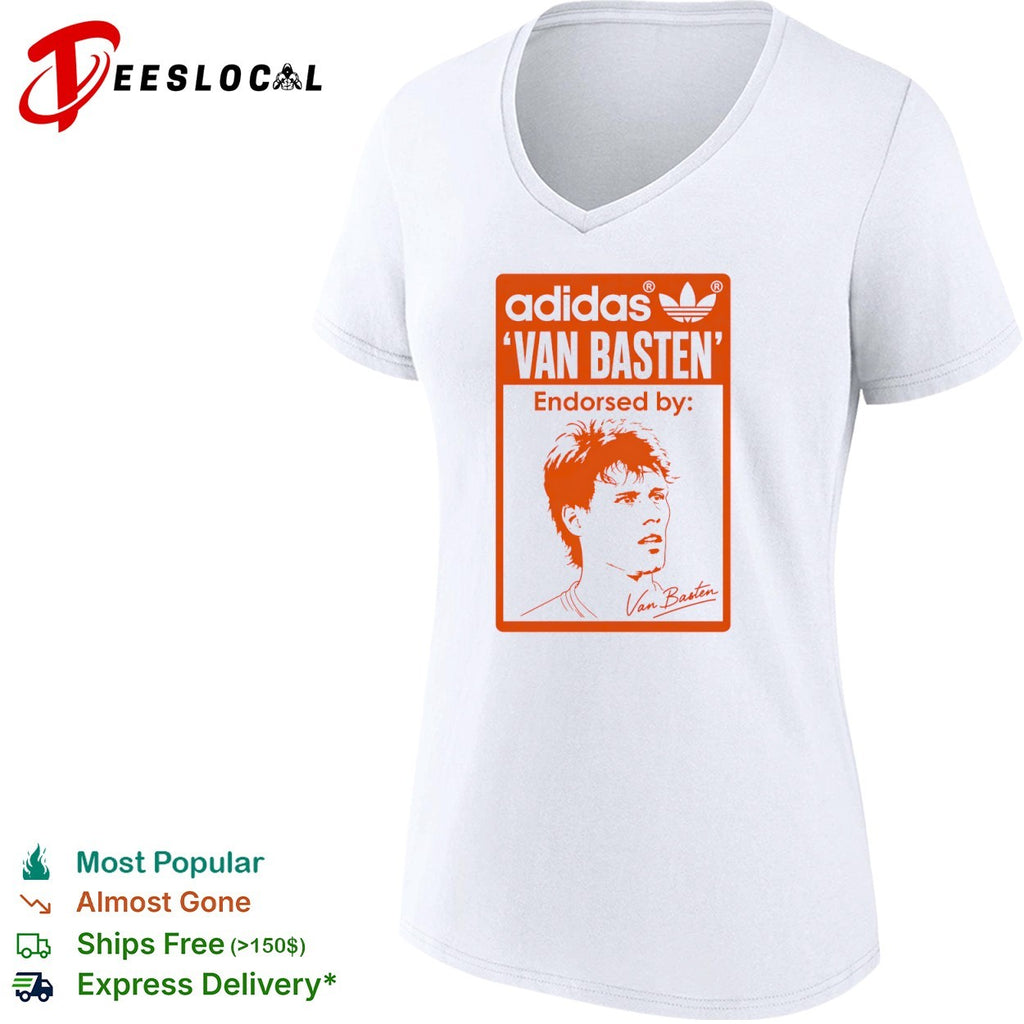 Marco van Basten Van Basten Endorsed by Netherlands Soccer Icon shirt