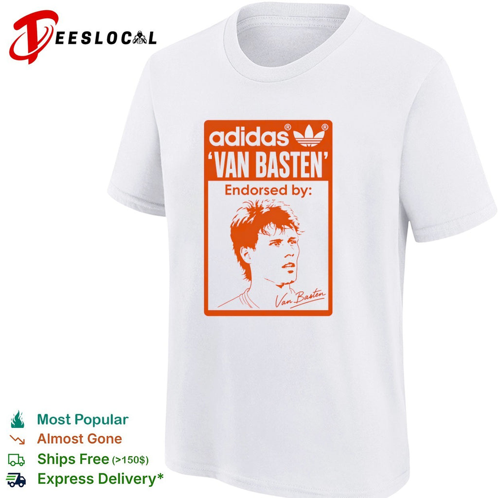 Marco van Basten Van Basten Endorsed by Netherlands Soccer Icon shirt
