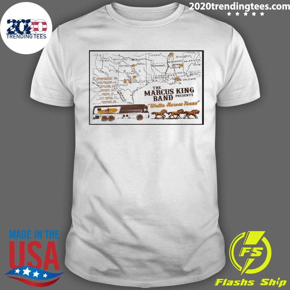Marcus King Band May 8 2026 Poster Billy Bost Texas Shirt