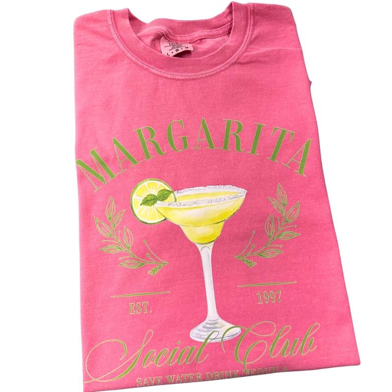 Margarita Social Club Comfort Colors T-Shirt Hoodie Sweatshirt | PrintMintTees.com