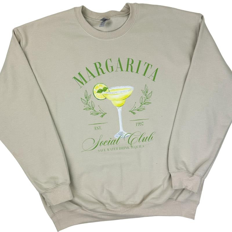 Margarita Social Club Gildan Sweatshirt T-Shirts, Hoodie | PrintMintTees.com