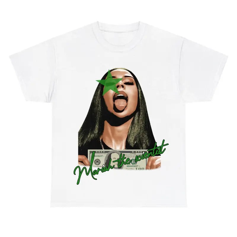 Mariah Scientist Forest Green Star Shirt Hoodie Sweatshirt | PrintMintTees.com