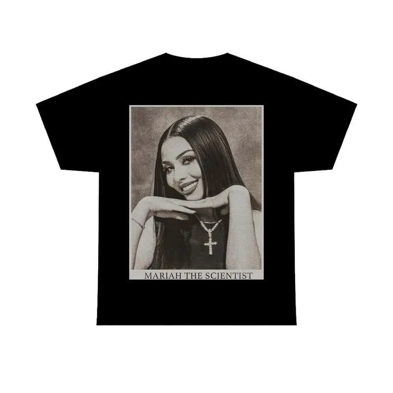 Mariahh Tee The Scientist Graphic T-Shirt, Fans Gift Hoodie, Sweatshirt | PrintMintTees.com