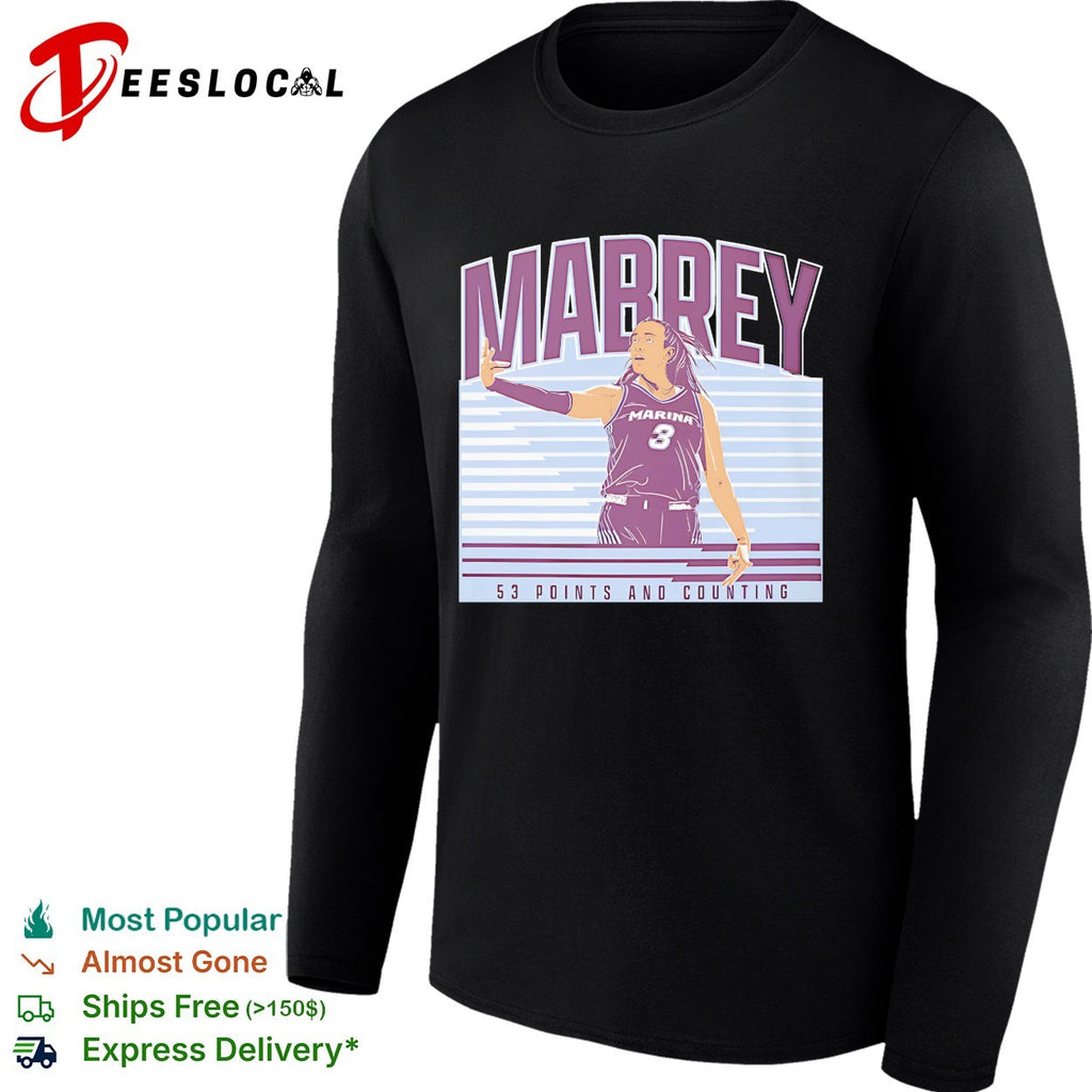 Marina Mabrey Toronto Tempo The 53 Point Game shirt