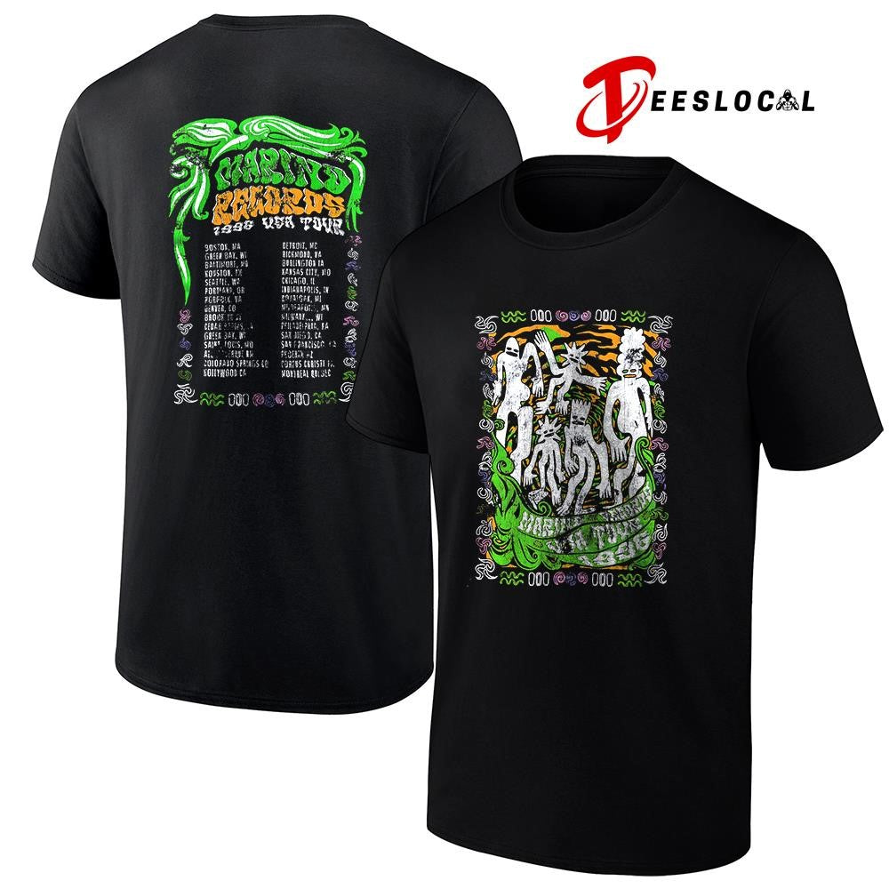 Marino Regoros 1996 USA tour vintage shirt
