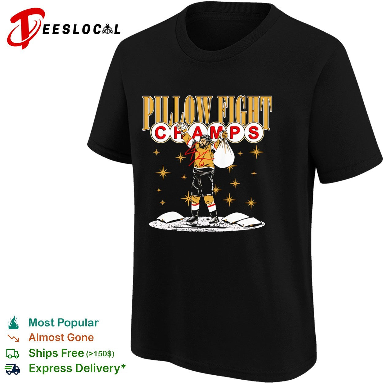 Mark Stone Vegas Golden Knights NHL Pillow Fight Champs shirt