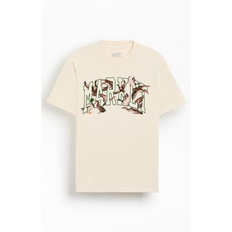Market Men's Duck Pond T-Shirt - Multicolor Hoodie Sweatshirt | PrintMintTees.com