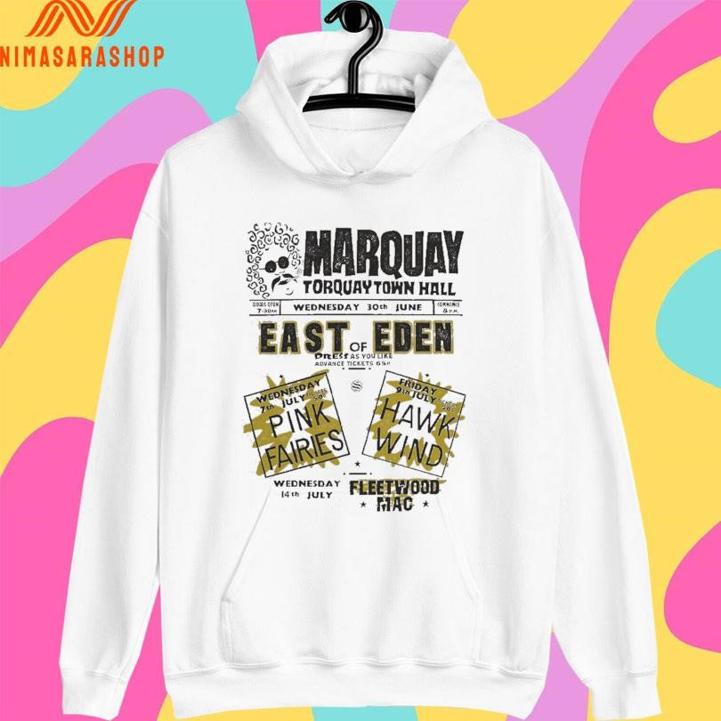 Marquay Torquay Town Hall Wednesday 30th June East Of Eden Shirts