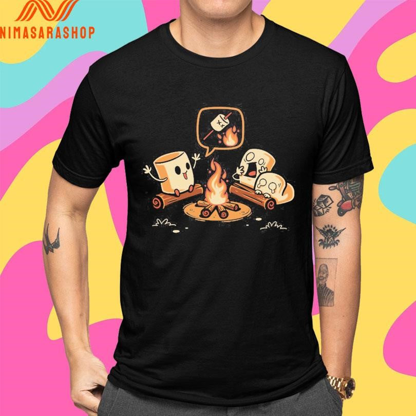 Marshmallow Scary Story Shirts
