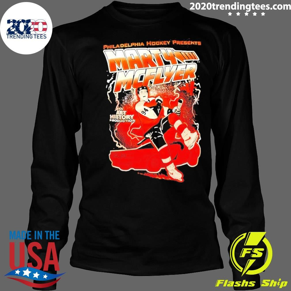 Marty Mcflyer Philadelphia Flyers Presents Back To The Future Shirt