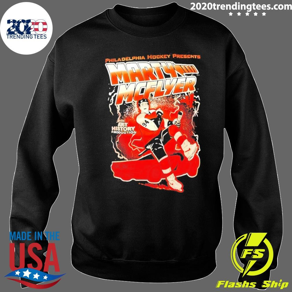 Marty Mcflyer Philadelphia Flyers Presents Back To The Future Shirt
