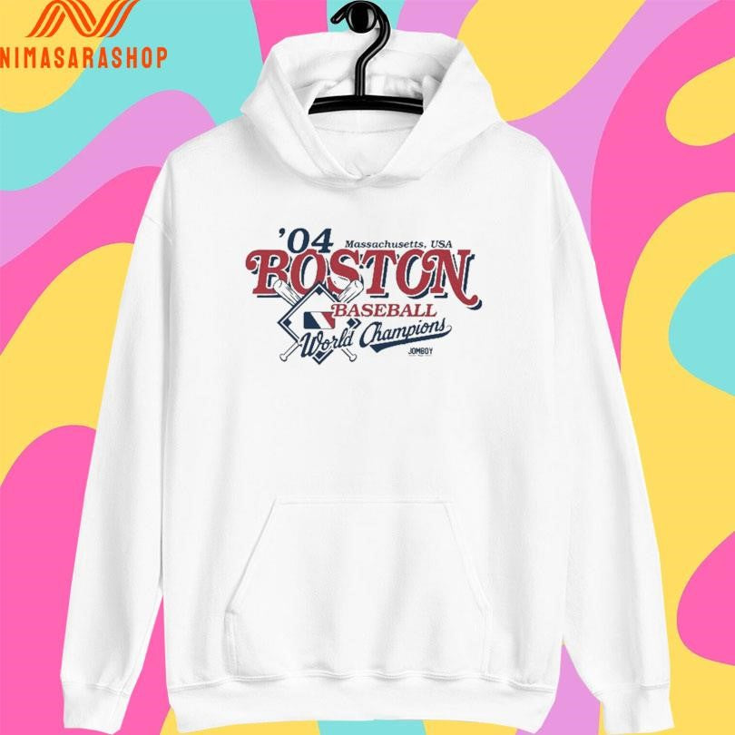 Massachusetts USA ’04 Boston Baseball World Champions Shirts