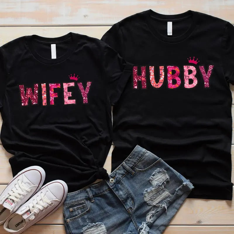 Matching Wife Husband Shirt Married Couples Couples Anniversary Shirt Valentines T-Shirts, Hoodie, Sweatshirt