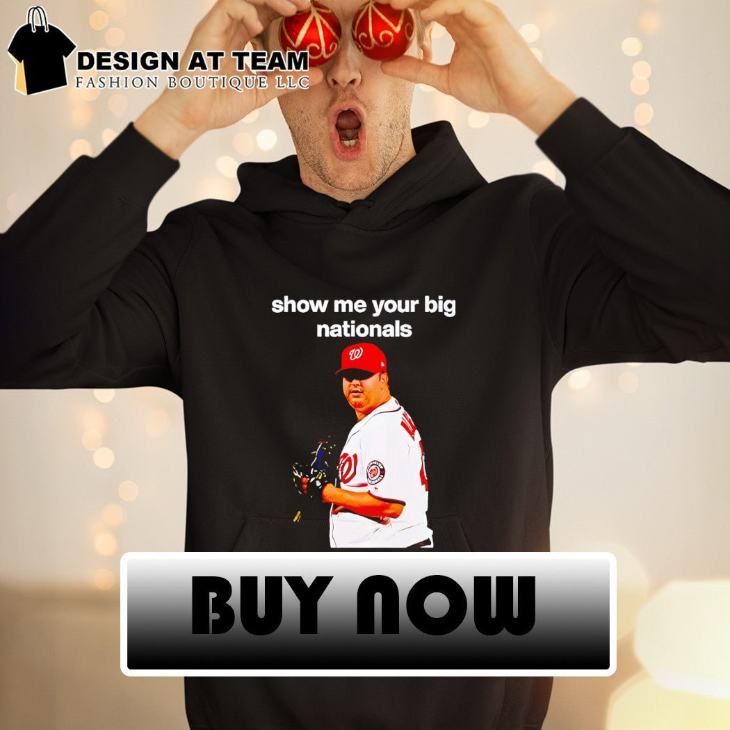 Matt Albers Washington Nationals Show Me Your Big Nationals shirt