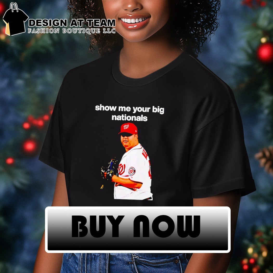 Matt Albers Washington Nationals Show Me Your Big Nationals shirt
