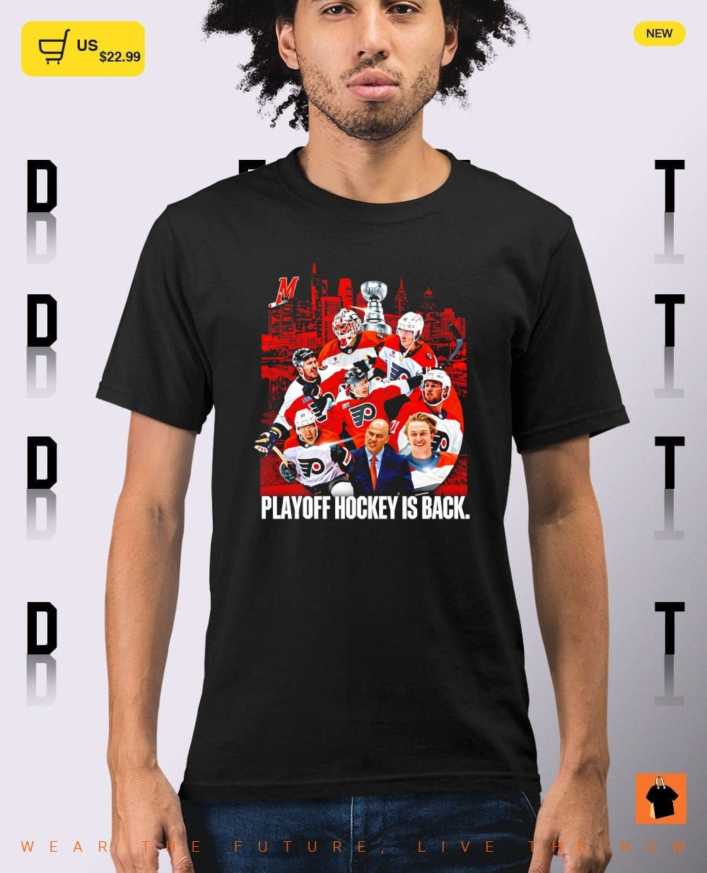 Matvei Michkov Travis Konecny Trevor Zegras Philadelphia Flyers Hockey shirt