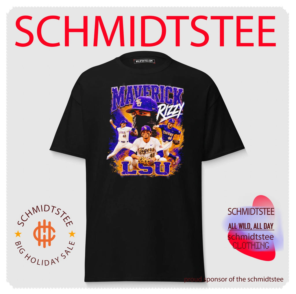 Mavrick Rizy LSU Tigers Baseball player collage shirt