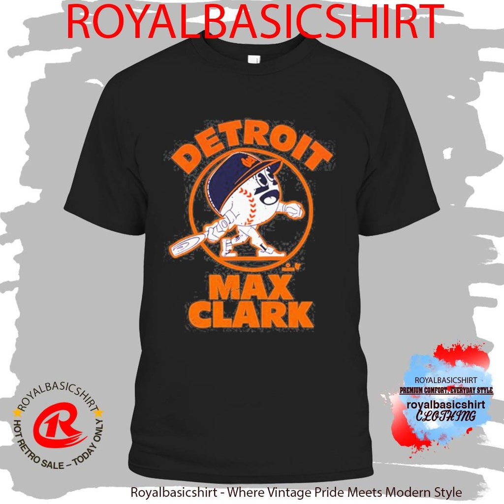 Max Clark Detroit Tigers Buddies T-Shirt