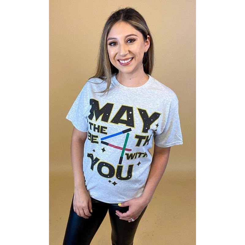 May the 4th be with You Graphic T-Shirt Hoodie Sweatshirt | PrintMintTees.com