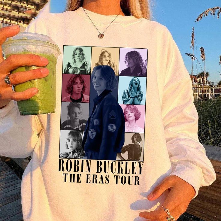 Maya Hawke Sweatshirt, Robin Buckley x Tour Sweatshirt, Vintage Sweatshirt Lovers Gift for Fan, Robin Buckley Actor...